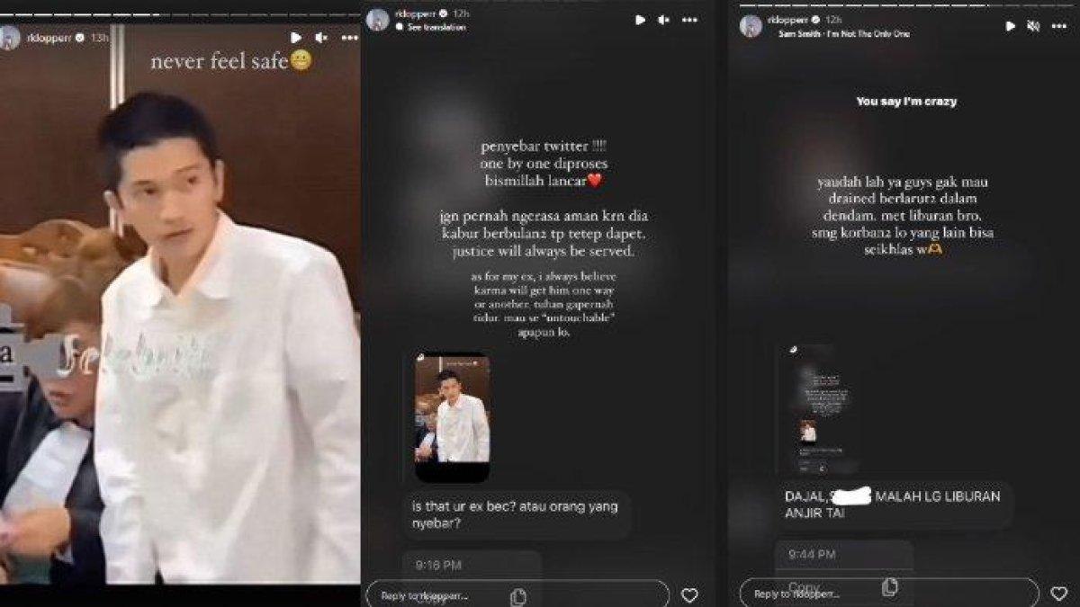 Rebecca Klopper unggah foto penyebar video syur, sumpahi mantan kekasih