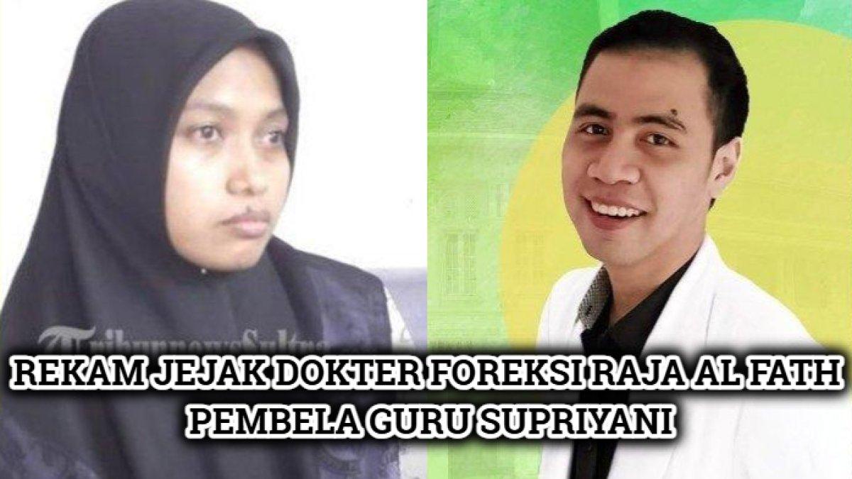 Rekam jejak dari sosok  dokter forensik Raja Al Fath Widya Iswara pembela guru Supriyani membongkar dugaan penyebab luka anak Aipda WH.