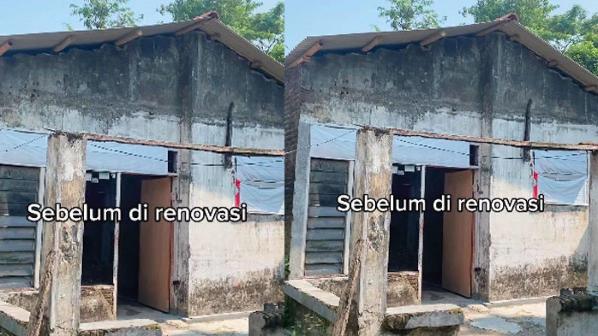 Rumah Adit sebelum direnovasi.