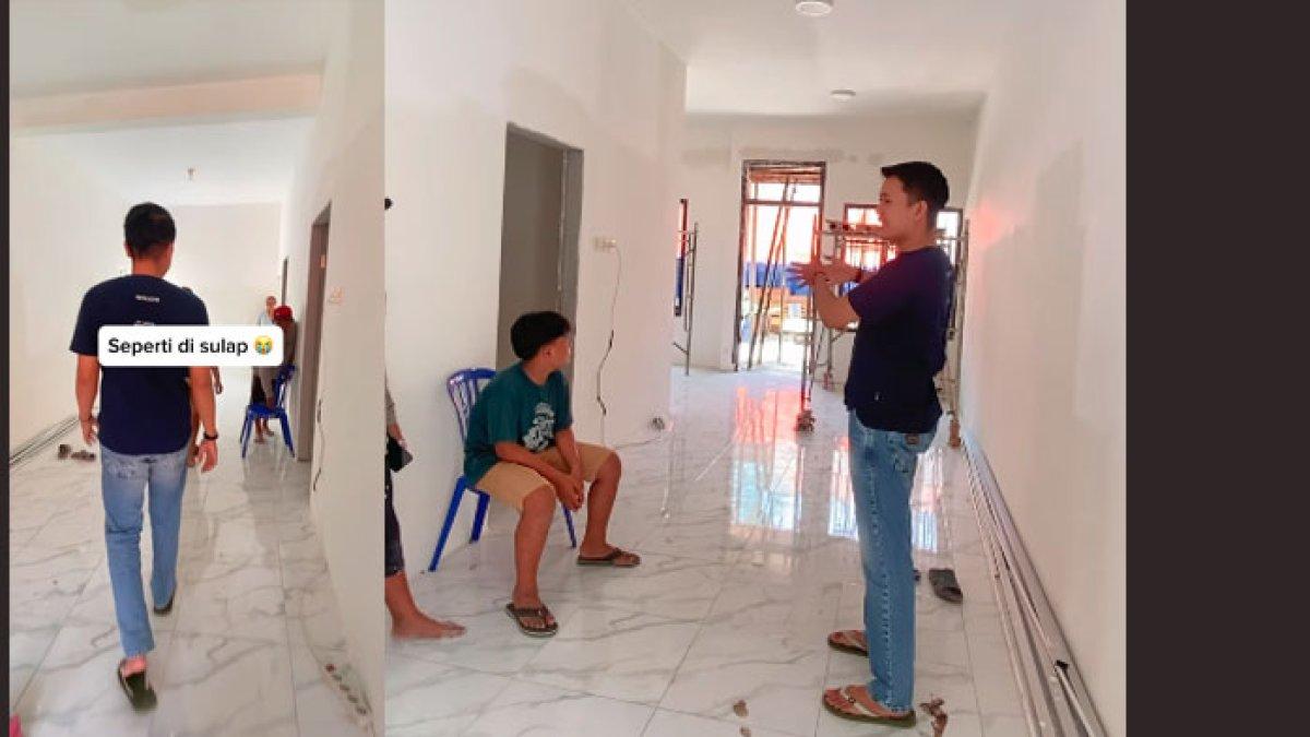 Renovasi rumah Adit bocah rawat orangtua yang menderita stroke