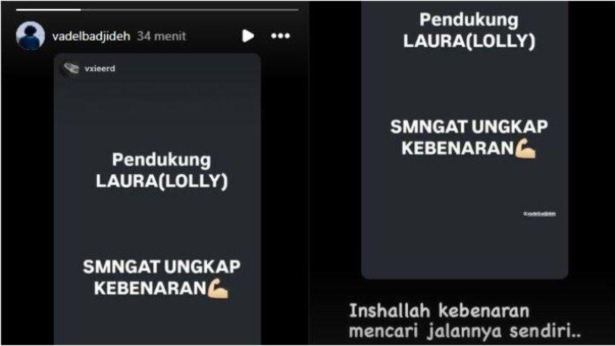 Respons Vadel Badjideh saat Lolly histeris dijemput paksa dari apartemennya.
