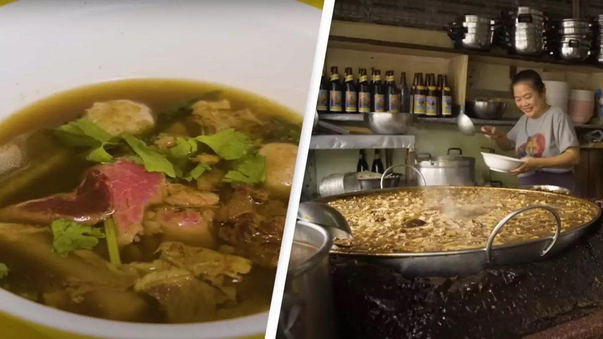 Restoran Wattana Panich, rebus kaldu sup selama 45 tahun lebih.