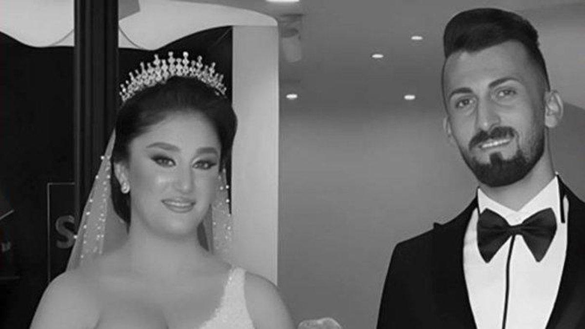 Revan dan Haneen di pesta pernikahan mereka