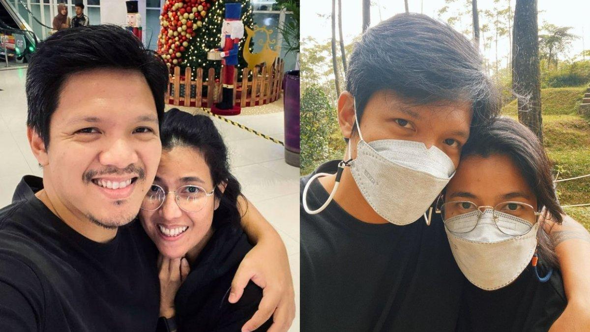 Reza Nangin dan sang istri