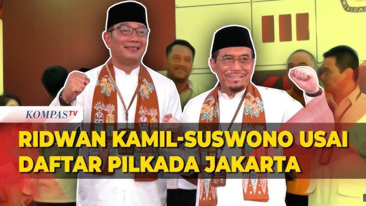 Ridwan Kamil daftar Pilkada Jakarta 2024