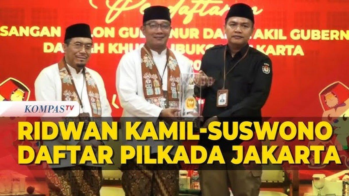 Ridwan Kamil daftar Pilkada Jakarta 2024 v