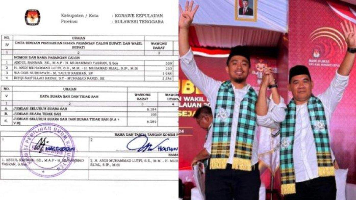 Rifqi Saifullah Razak dan Muhamad Farid unggul pada Pilkada Konkep 2024