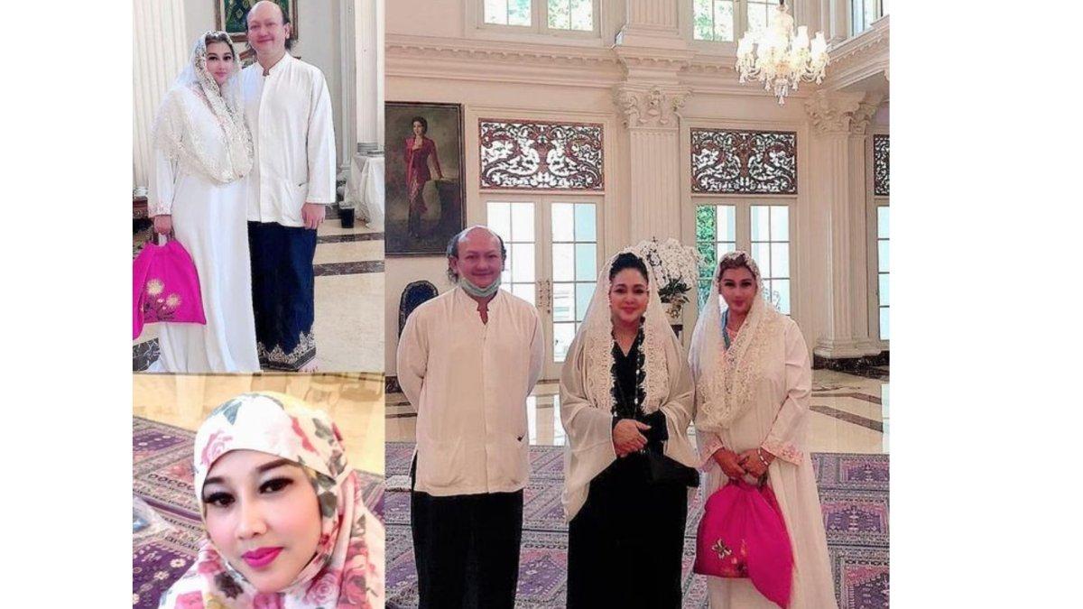 Rika bersama Titiek Soeharto.