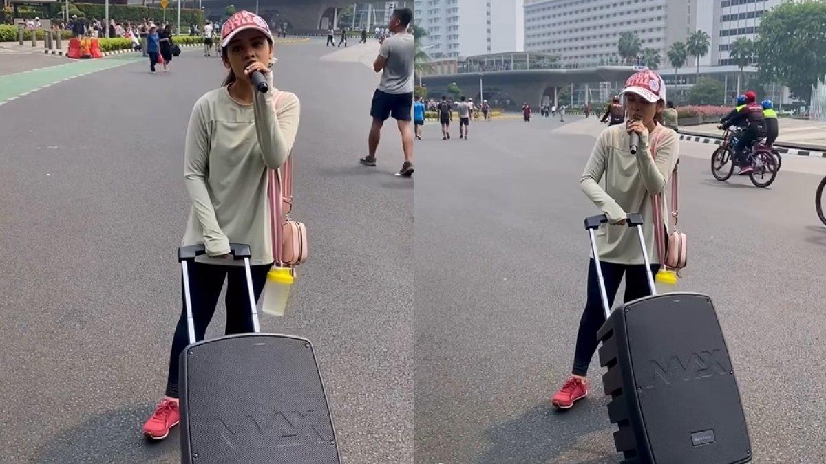 Rimar Callista dicueki pengunjung CFD