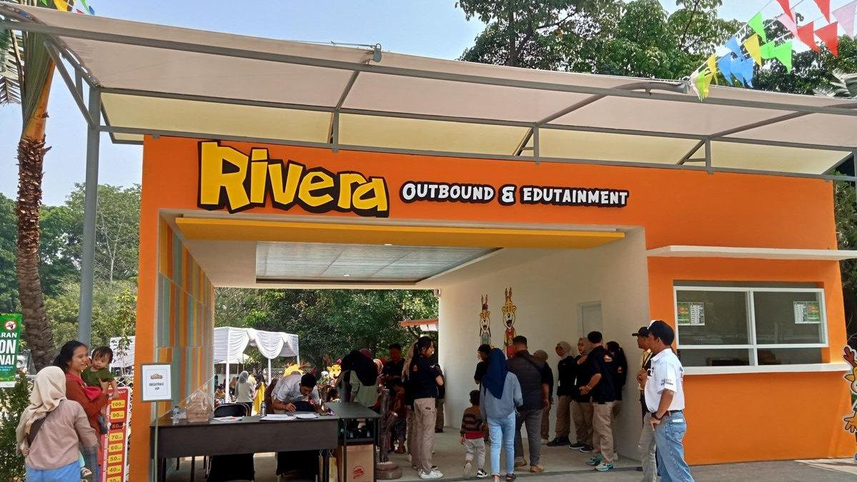 Rivera Outbound & Edutainment, Bogor, Minggu (8/10/2023).