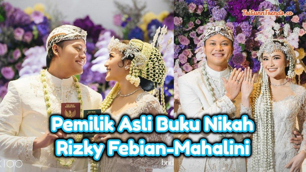 Rizky Febian dan Mahalini sudah pamer buku nikah, ternyata pernikahan belum tercatat negara. Lantas milik siapa buku nikahnya, benarkah milik Sule?
