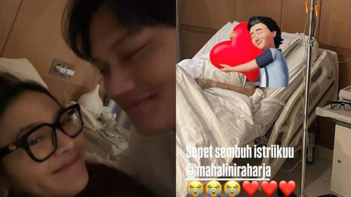 Rizky Febian kabarkan kondisi Mahalini yang terbaring di rumah sakit