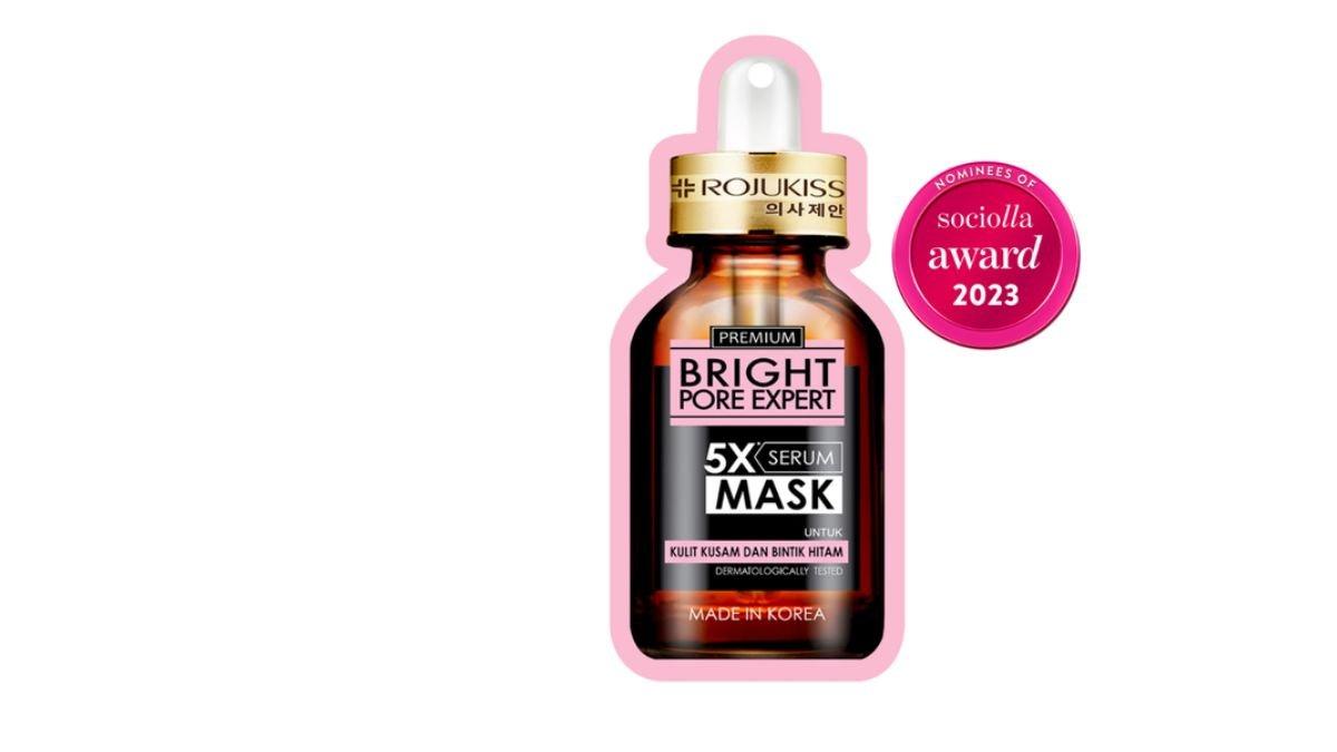 SHEET MASK ALFAMART - Foto produk Rojukiss Bright Pore Expert 5X Serum Mask, diolah dari sociolla.com, Kamis (3/4/2025). Berikut rekomendasi sheet mask mencerahkan yang bisa dibeli di Alfamart.