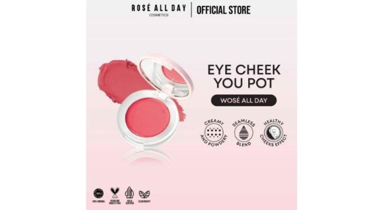 Rose All Day Eye Cheek You Pot