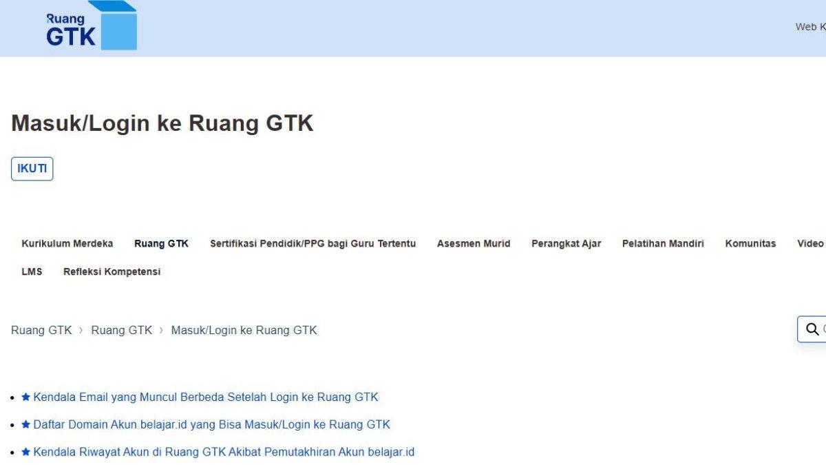 Ruang GTK