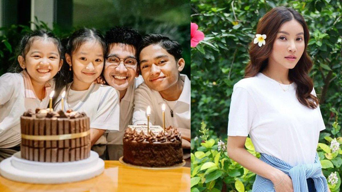 Ruben Onsu rayakan ultah bareng anak-anak