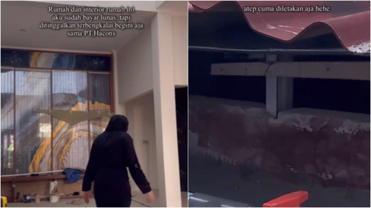 Rumah Clara Shinta 'hancur' gara-gara ulah kontraktor