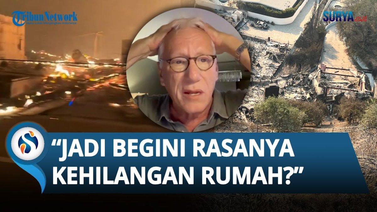 Rumah James Woods terdampak kebakaran di Los Angeles
