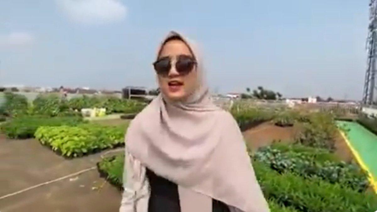 RUMAH WIRDA MANSUR - Potret rumah Wirda Mansur diambil dari YouTube pada Rabu (19/2/2025). Rumah Wirda Mansur dilengkapi rooftop untuk berkebun
