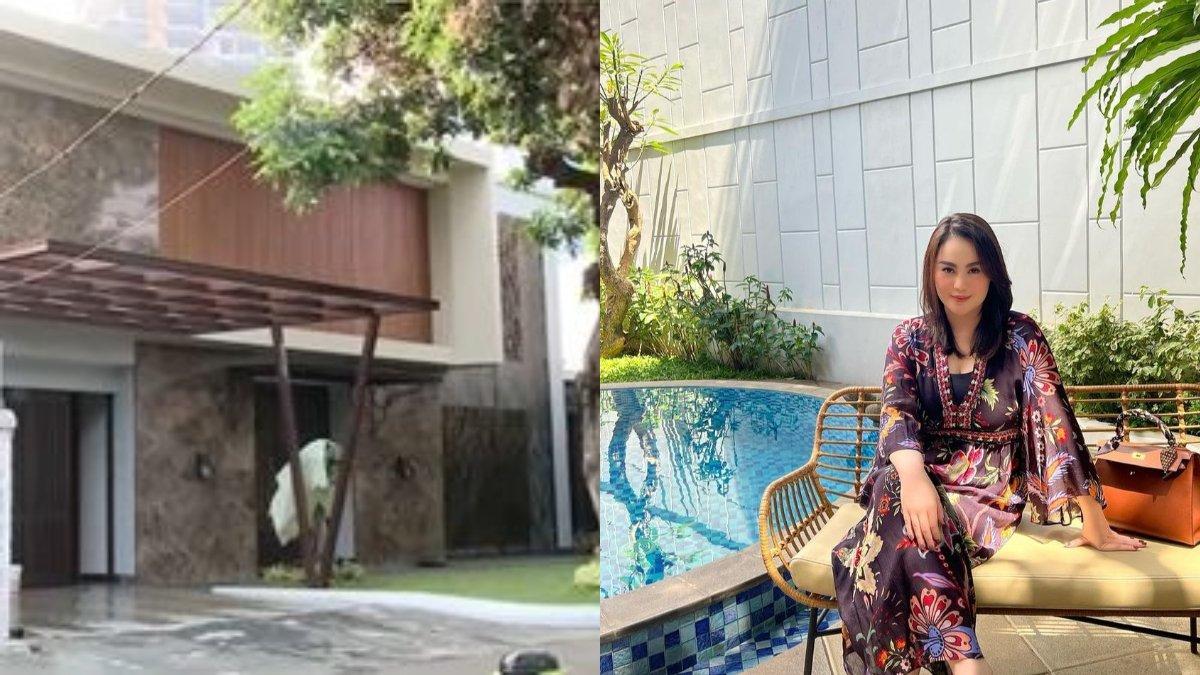 Rumah baru Jennifer Dunn yang ditempati bersama Faisal Haris.