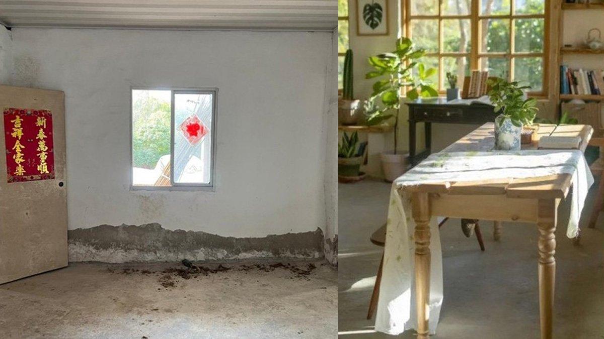 Rumah dulunya kandang ayam direnovasi jadi bagus.