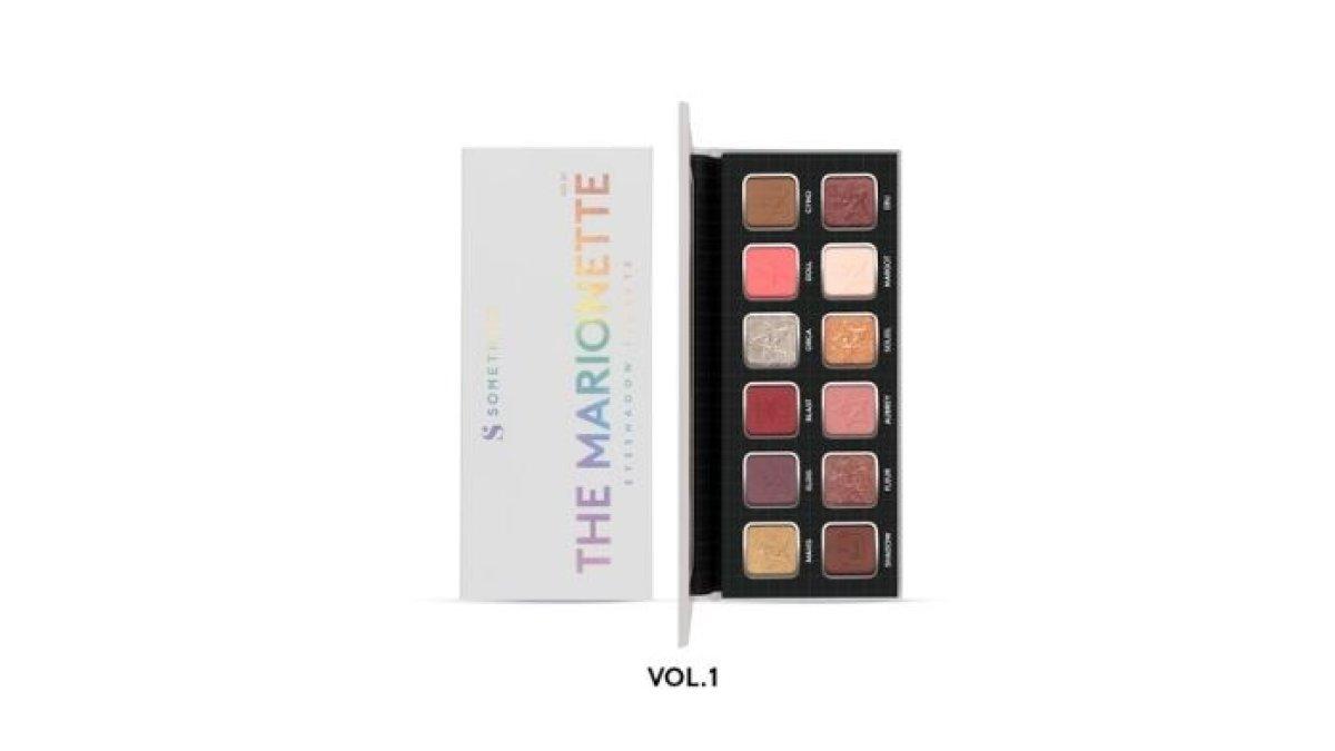 EYESHADOW UNTUK LEBARAN - Foto produk SOMETHINC The Marionette Eyeshadow Palette Vol.1, diolah dari somethinc.com, Rabu (26/3/2025). Berikut rekomendasi eyeshadow lokal untuk membuat make up look 'habis mandi'lebaran nanti.