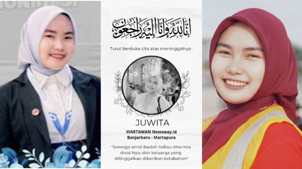 SOSOK JUWITA WARTAWATI,- Sosok Juwita di wartawati di Banjarmasin, Kalimantan Selatan yang tewas diduga telah dihabisi dengan kondisi mengenaskan.