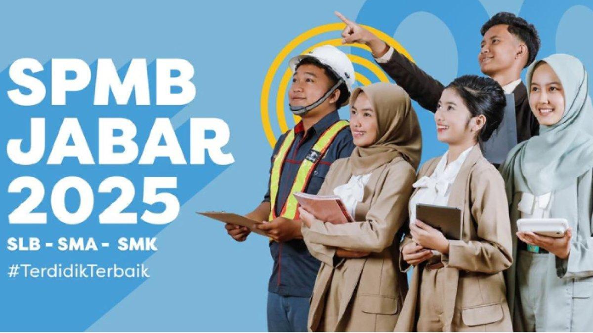 SPMB JABAR 2025 - Ilustrasi SPMB Jawa Barat 2025.
