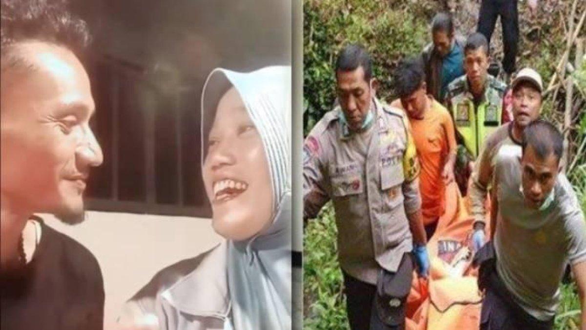 SUAMI COR ISTRI - Video Ayuni Sarah (35), istri yang ditemukan tewas dicor oleh suaminya di kebun kopi jadi sorotan publik. Motif pelaku diduga karena sakit hati.