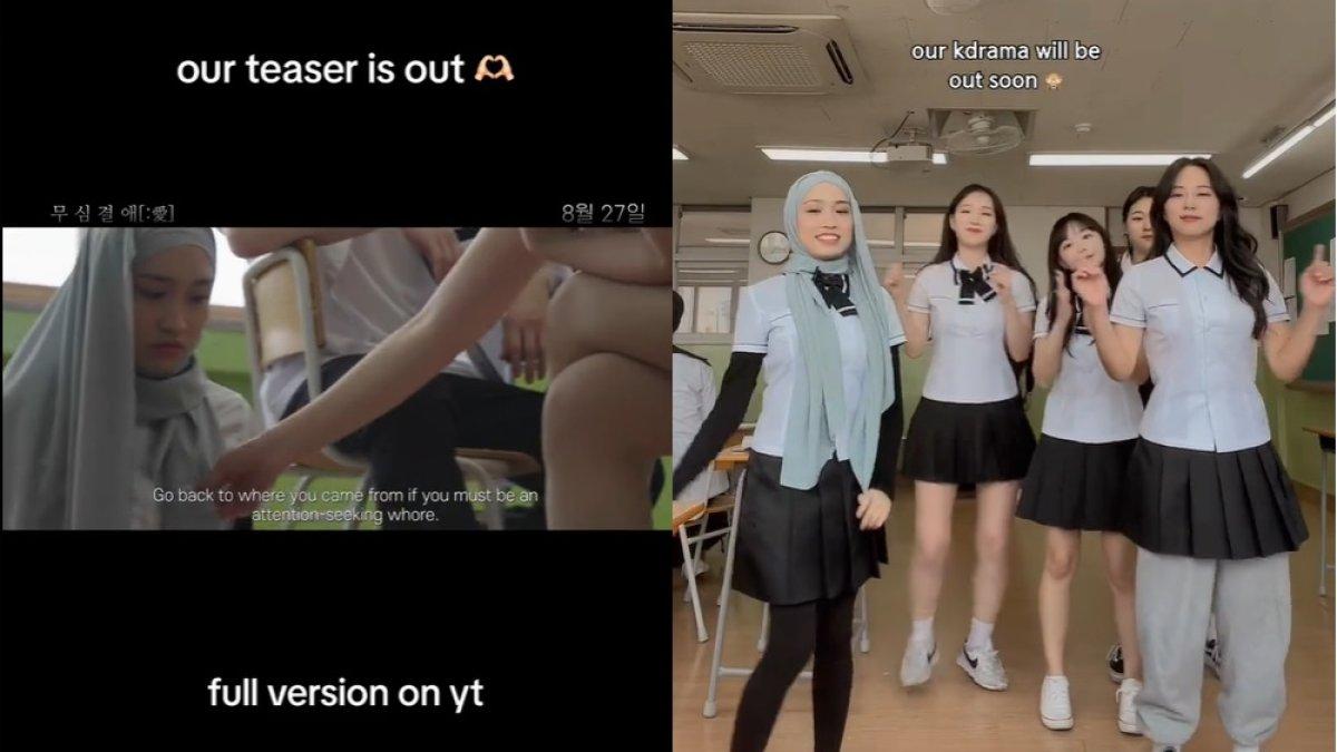 Sabrina Azhar main drakor, perankan korban bullying