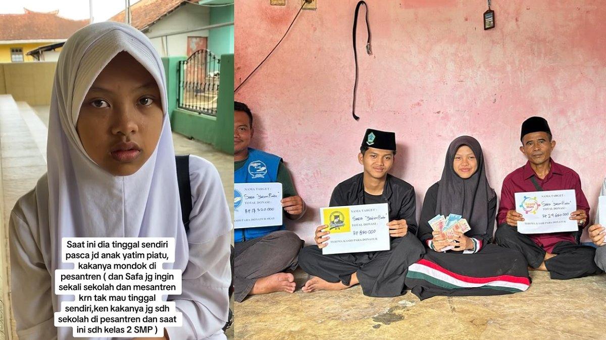 Safa sudah mendapatkan bantuan