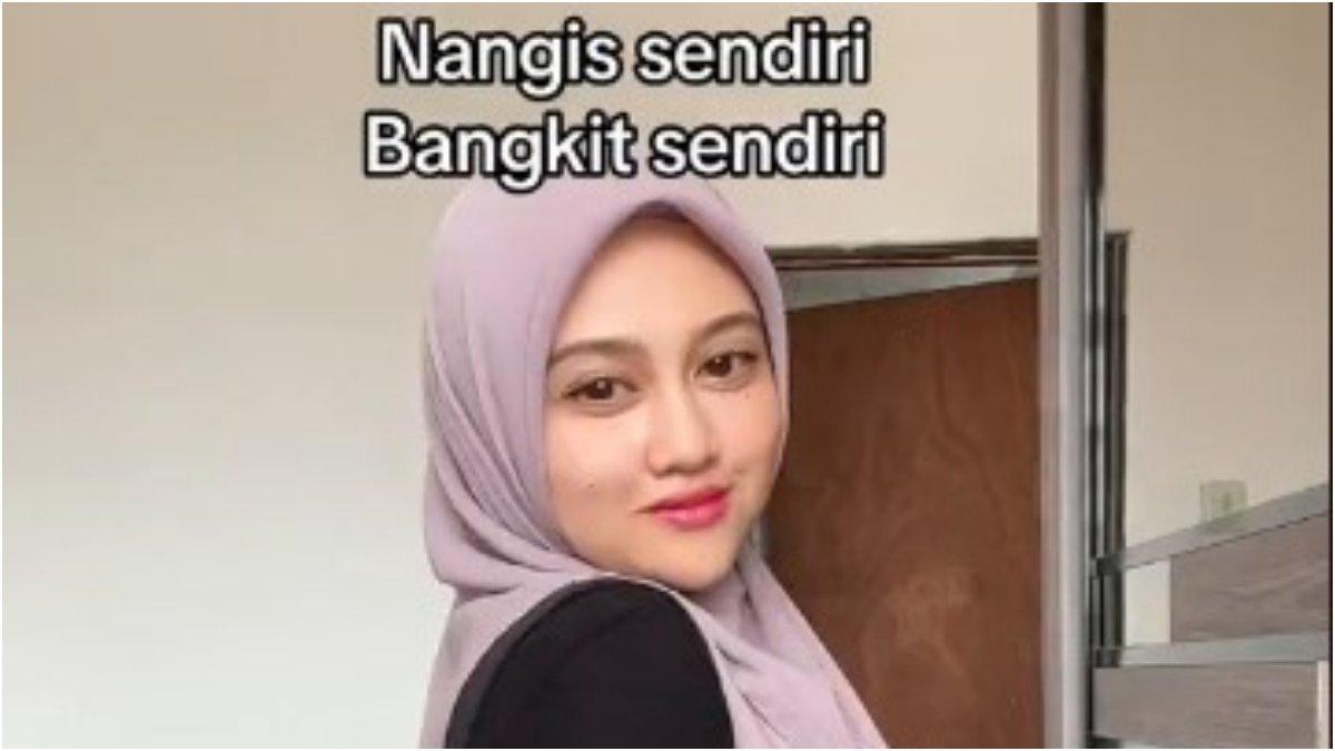 Safinatunnajjah Nasir wanita asal Malaysia curhat tak kuat hidup dipoligami.