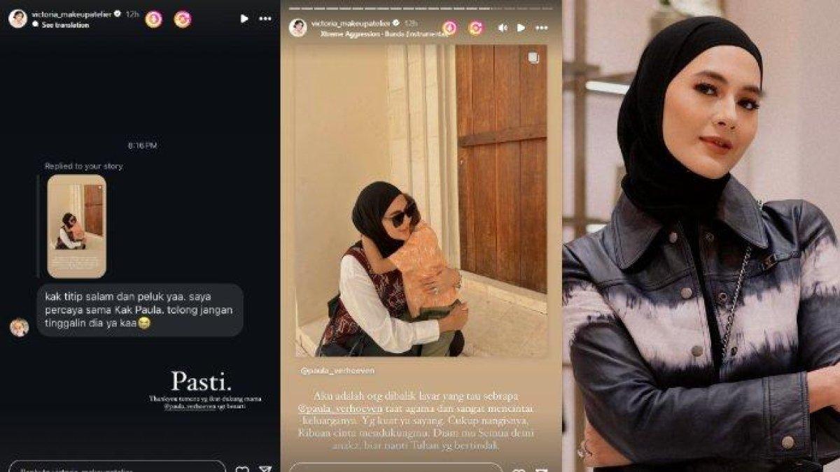 Sahabat bela Paula Verhoeven yang dituding selingkuh oleh Baim Wong.