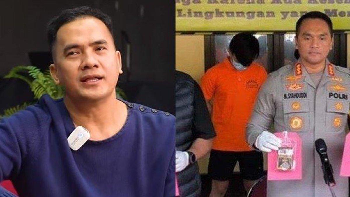 Saipul Jamil ungkap firasat sebelum asistennya, Steven Arthur Ristiady ditangkap kasus narkoba.