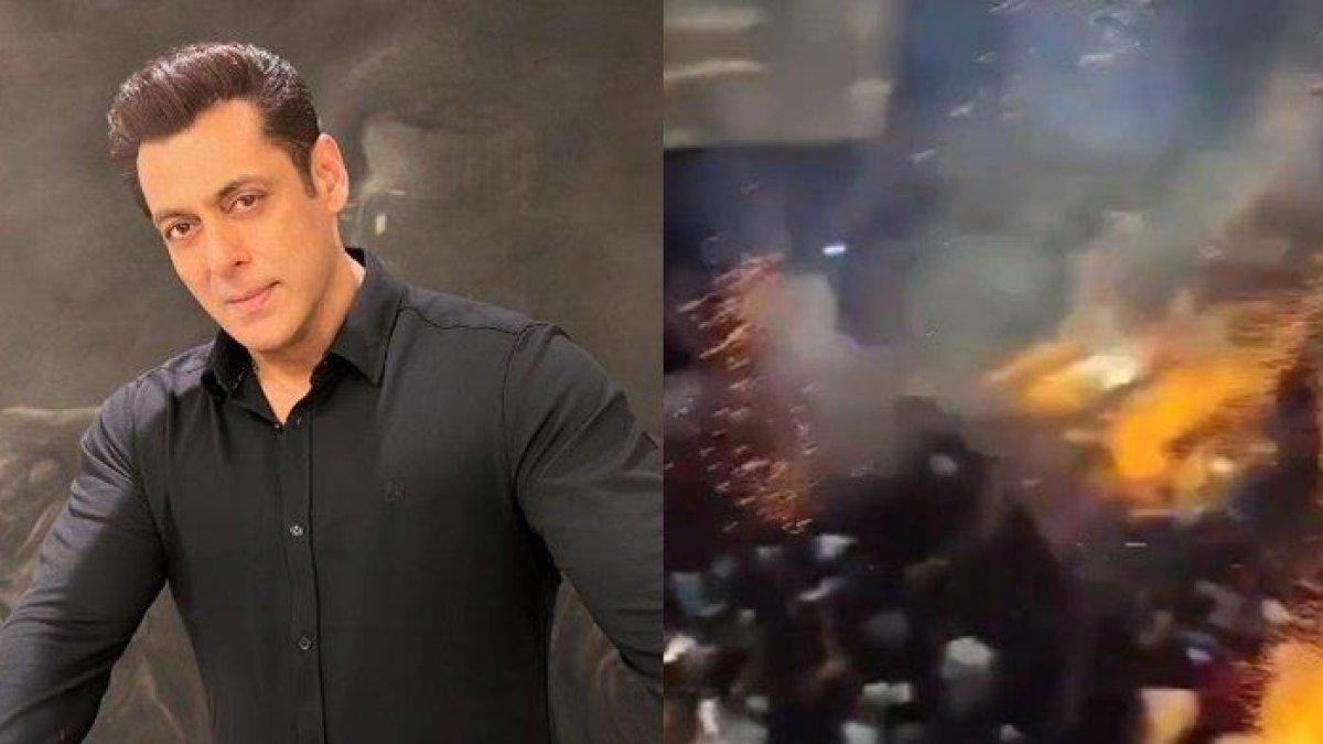 Salman Khan khawatir dengan aksi warga India nyalakan kembang api di bioskop.