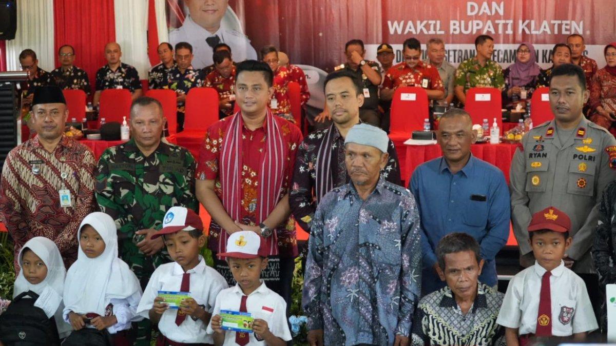 PROGRAM SAMBUNG ROSO - Sambung Roso di Desa Jogosetran, Kecamatan Kalikotes, Klaten, Selasa (8/7/2025).