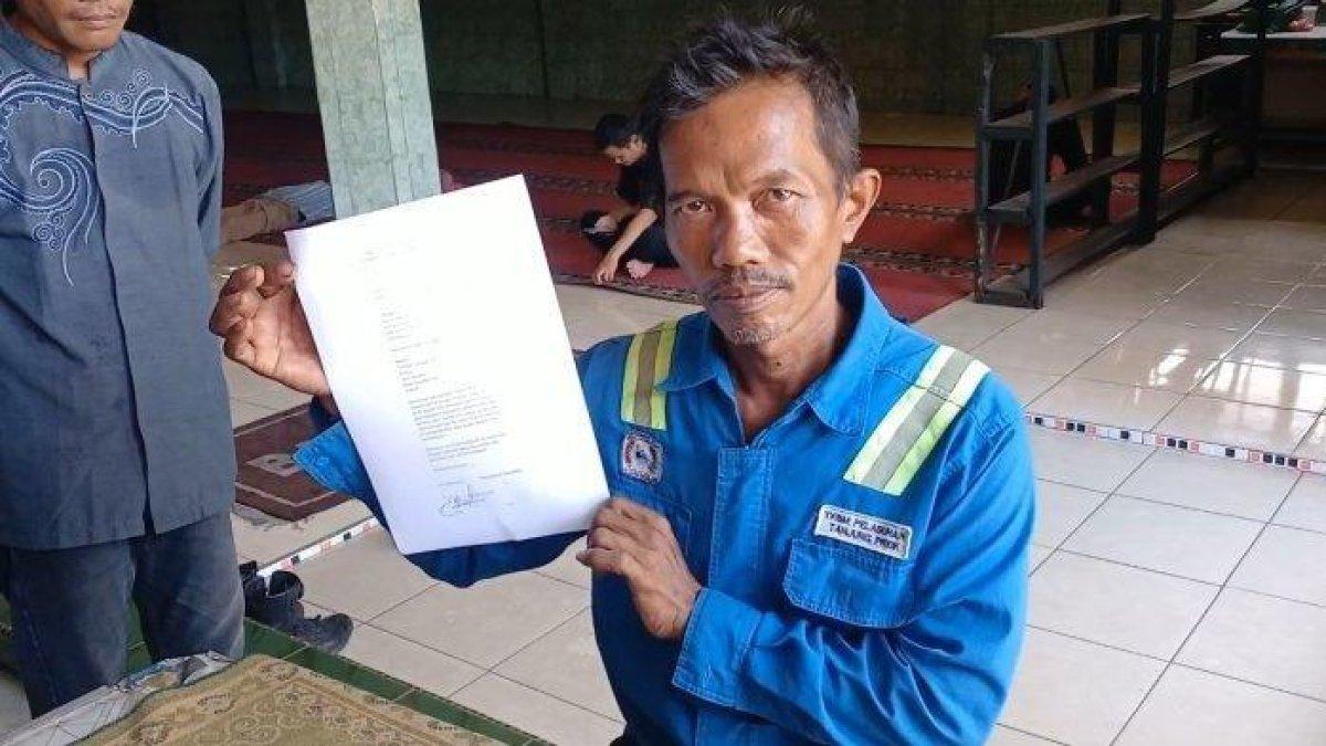 Samsudin, pria asal Bandung nekat daftar menjadi relawan kemanusiaan yang akan diberangkatkan ke Gaza, Palestina.