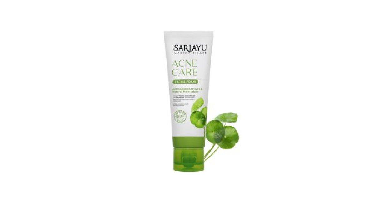 FACIAL WASH ALFAMART - Foto Sari Ayu Acne Care Facial Foam, diolah dari sariayu.com, Selasa (8/4/2025). Berikut rekomendasi sabun cuci muka atau facial wash murah di Alfamart.
