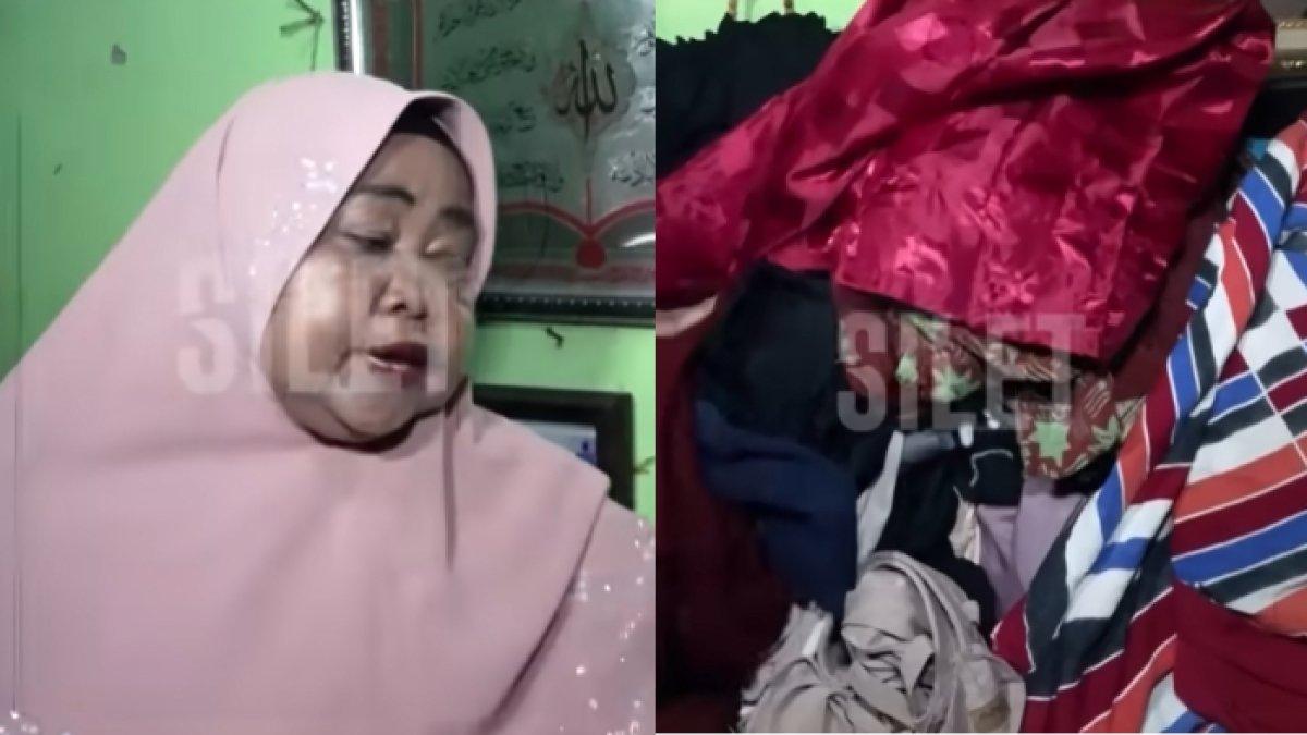 Sariyah bekerja sebagai buruh cuci dan setrika
