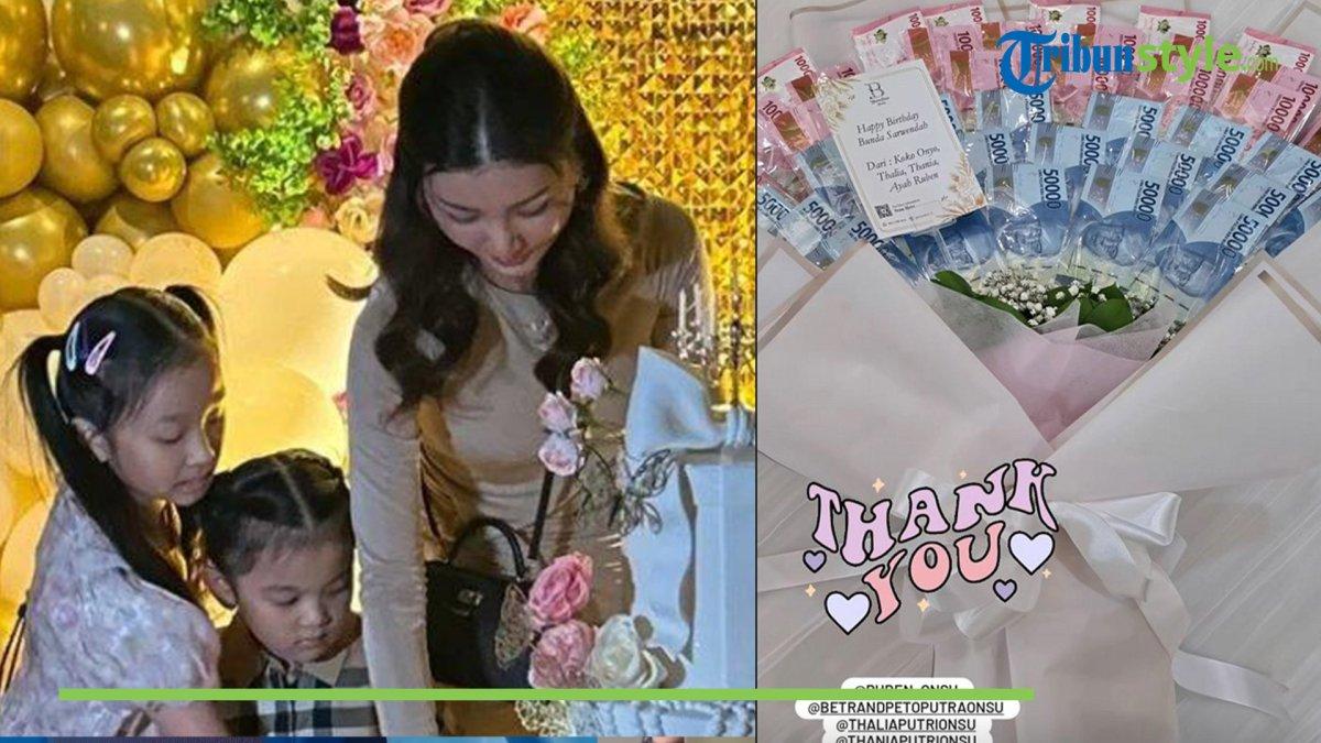 Sarwendah Akui Sudah Undang Ruben Onsu tapi Tidak Hadir di Ulang Tahun ke-35, Dapat Hadiah Buket