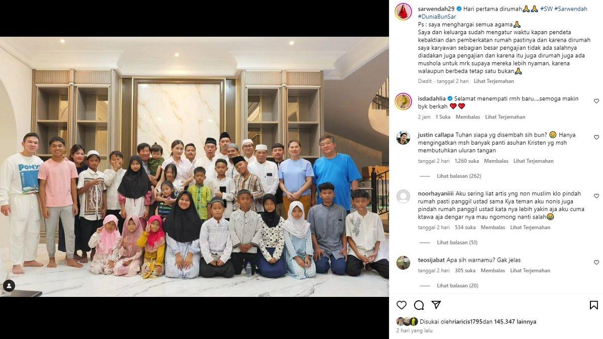 Sarwendah pamerkan rumah barunya