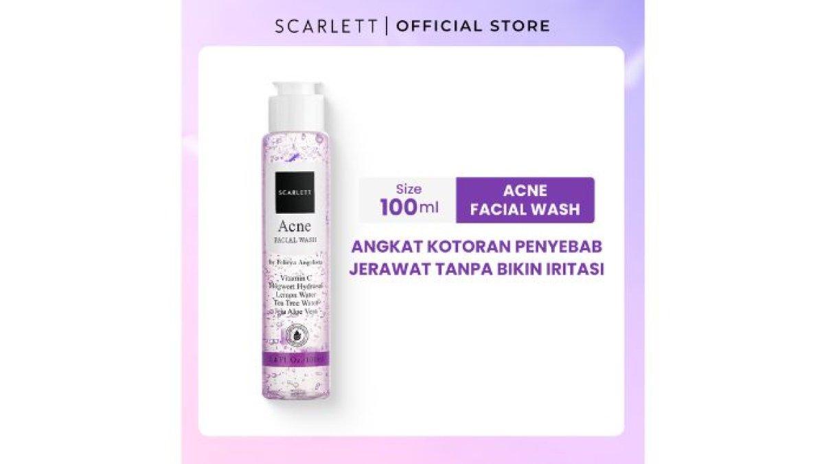 Scarlett Whitening Acne Facial Wash
