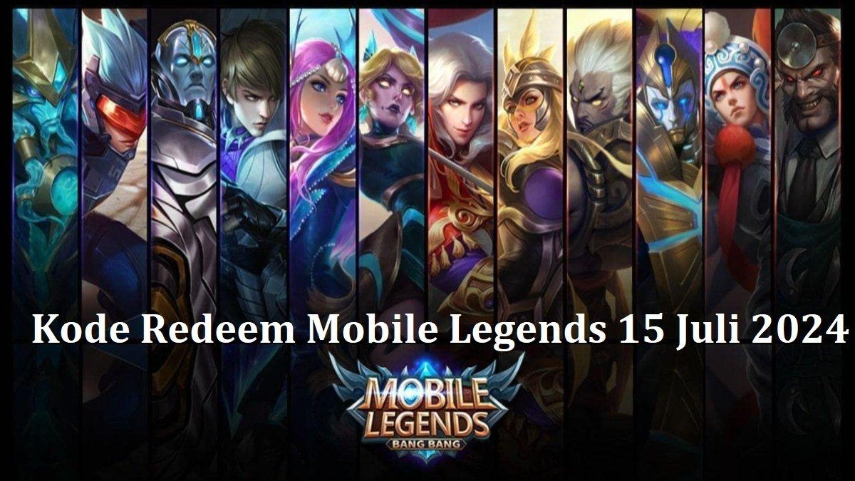 Segera klaim kode Redeem Mobile Legends terbaru untuk 15 Juli 2024, para pemain akan mendapatkan hadiah gratis!