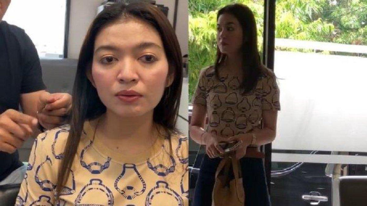 Selvi Ananda istri Gibran Rakabuming pakai kaos Hermes