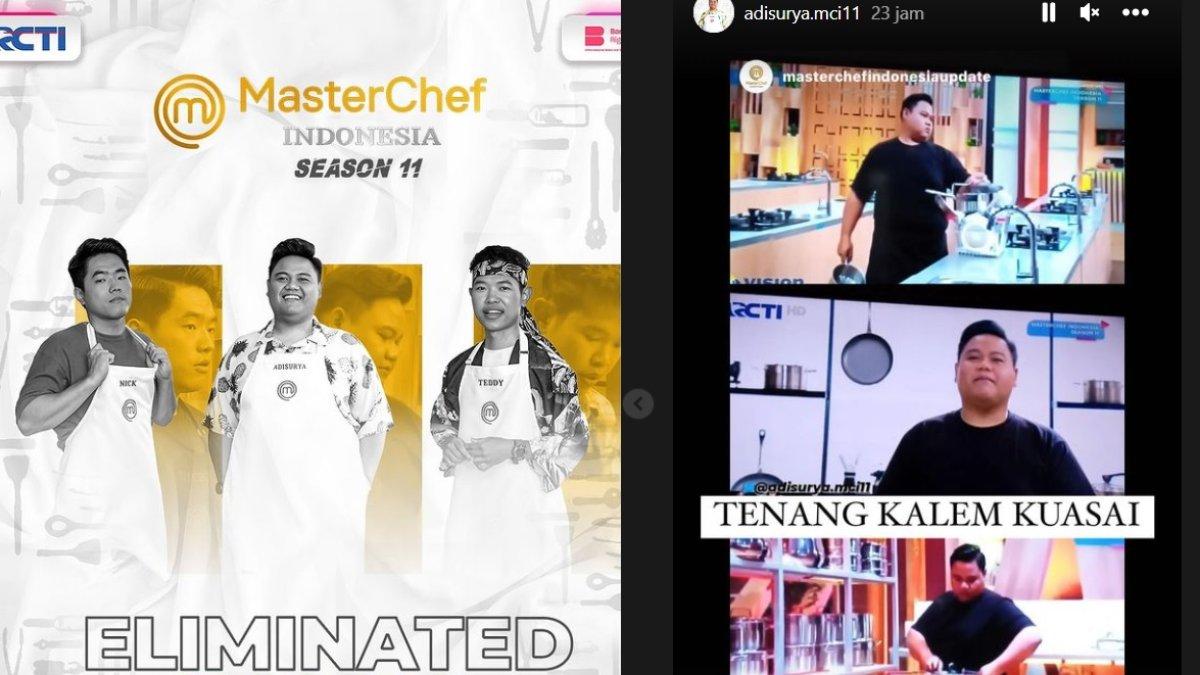 Sempat tereleminasi, Adisurya kini mundur dari Masterchef