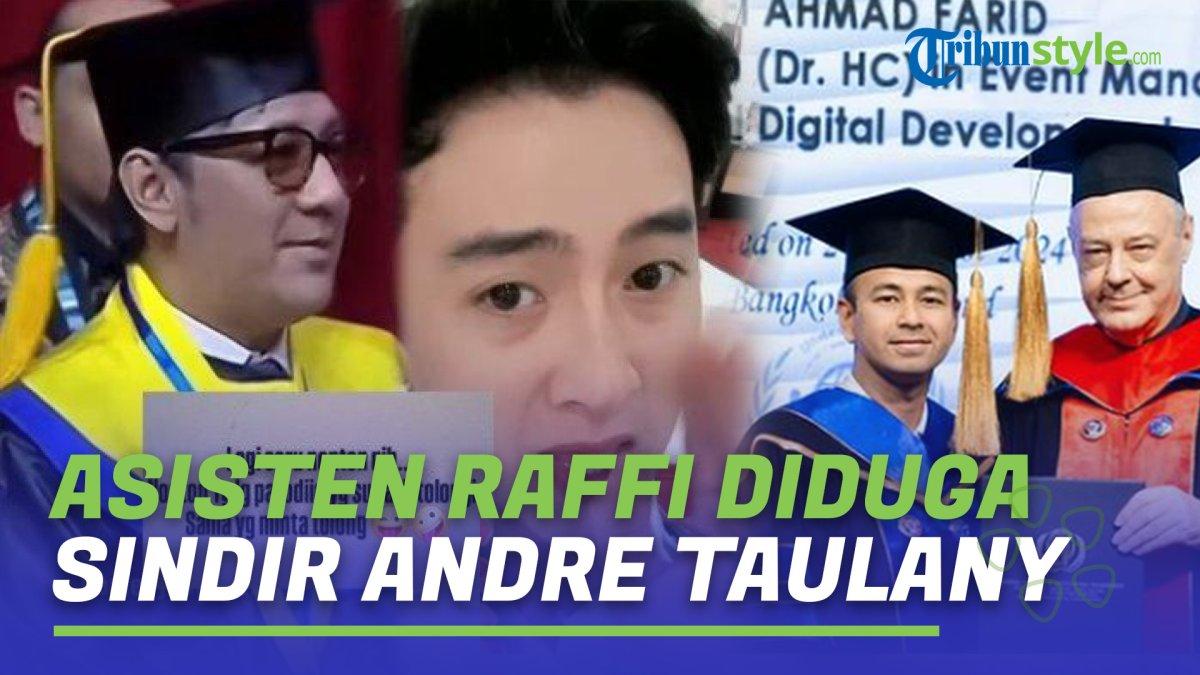 Murka Asisten Raffi Ahmad, Sensen Diduga Sentil Andre Taulany yang Parodikan Pemberian Gelar Doktor