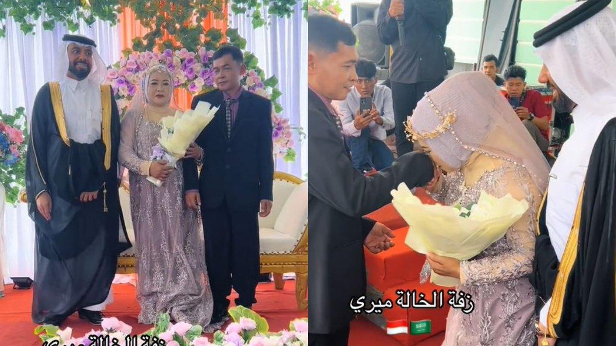 Seorang Tenaga Kerja Wanita asal Indonesia yang kerja di Arab ini begitu b