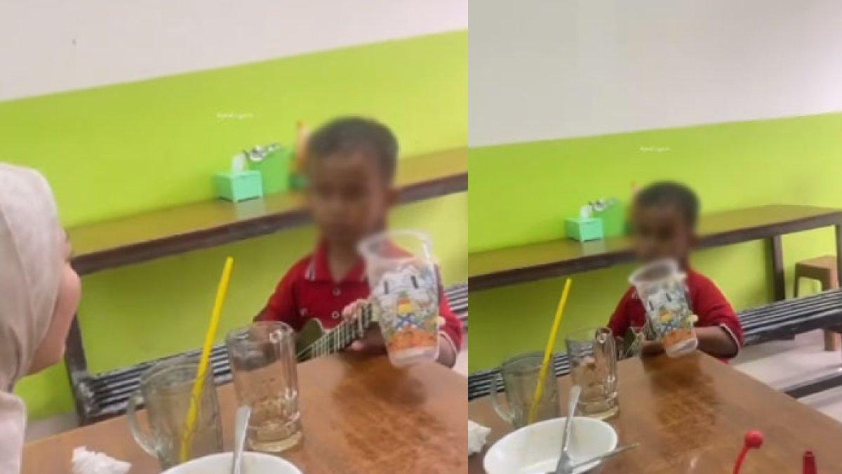 Seorang bocah berusia lima tahun mengurai kisah sedih kerasnya kehidupan, ia mengaku diusir oleh orangtuanya