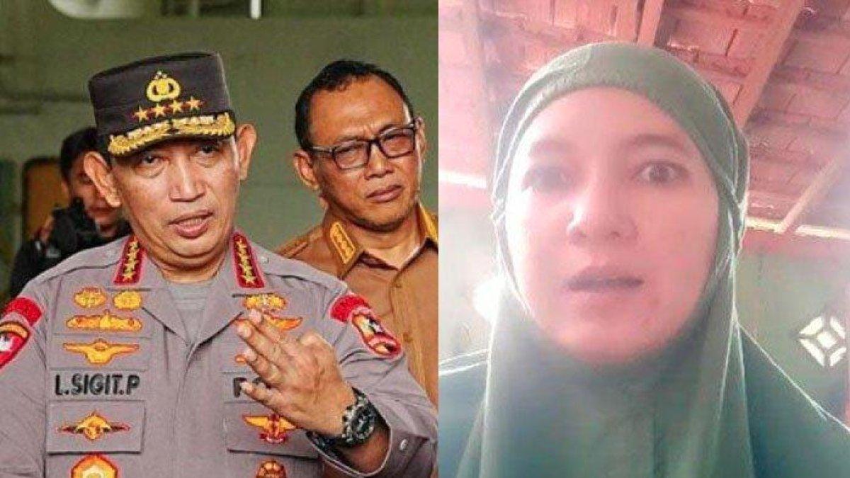 Seorang ibu luapkan keluh kesah soal sulitnya ujian SIM kepada Kapolri Irjen Listyo Sigit