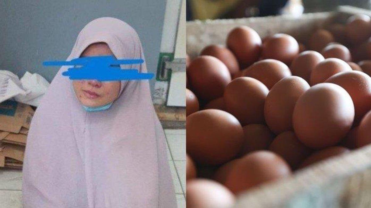 Seorang ibu nekat mencuri telur demi beri makan ketiga anaknya